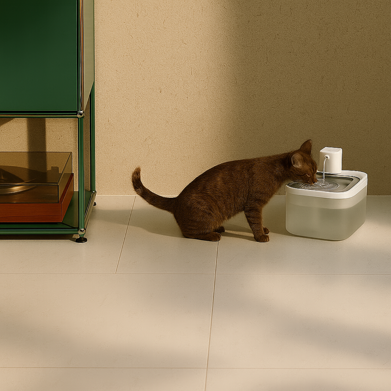 Pfoten-Schatz Smarter Trinkwasserspender für Hunde und Katzen